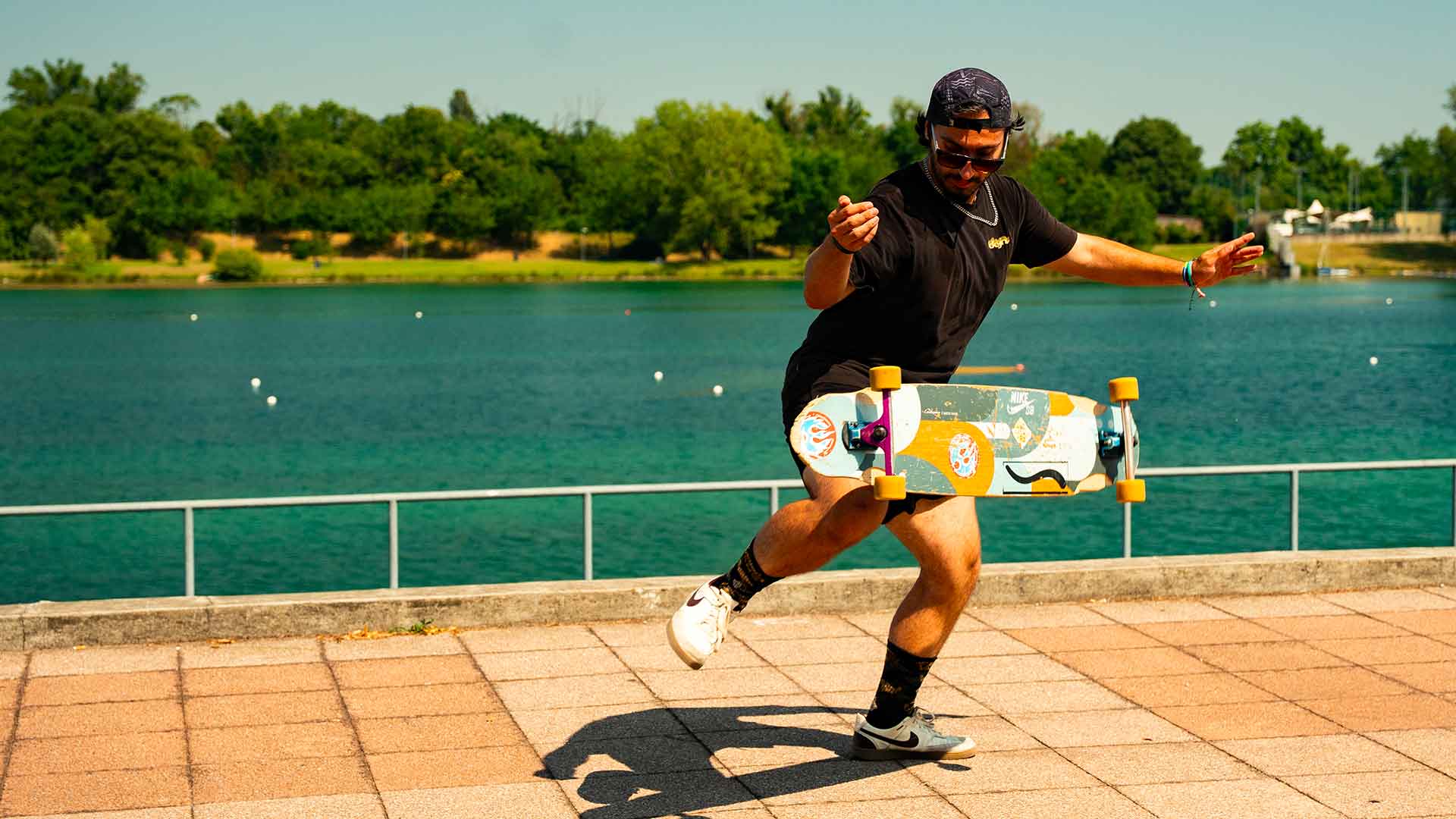 skate all'idroscalo