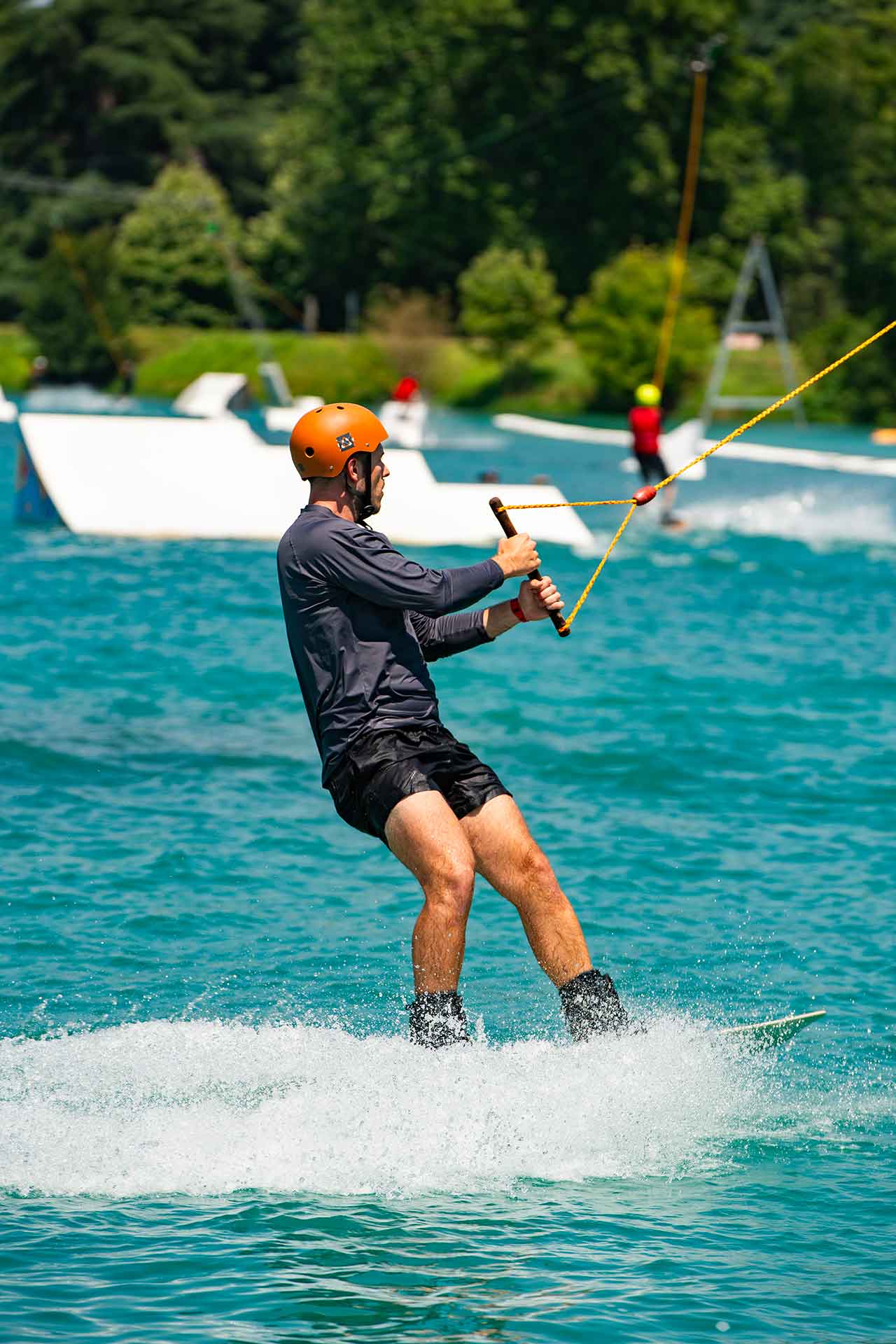 Wakeboard al Wakeparadise del Parco Idroscalo